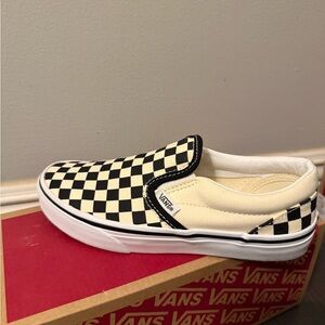 Vans Checkerboard Slip-On Sneakers